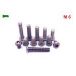 M6 TYTANOWE ŚRUBY GRADE 2 ISO 7380